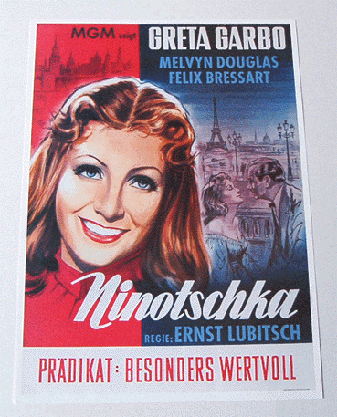 Kinoplakat Ninotschka