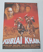Kinoplakat Kublai Khan