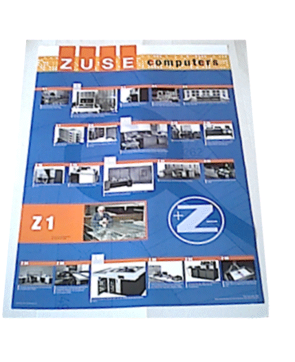 Zuse Computers Poster